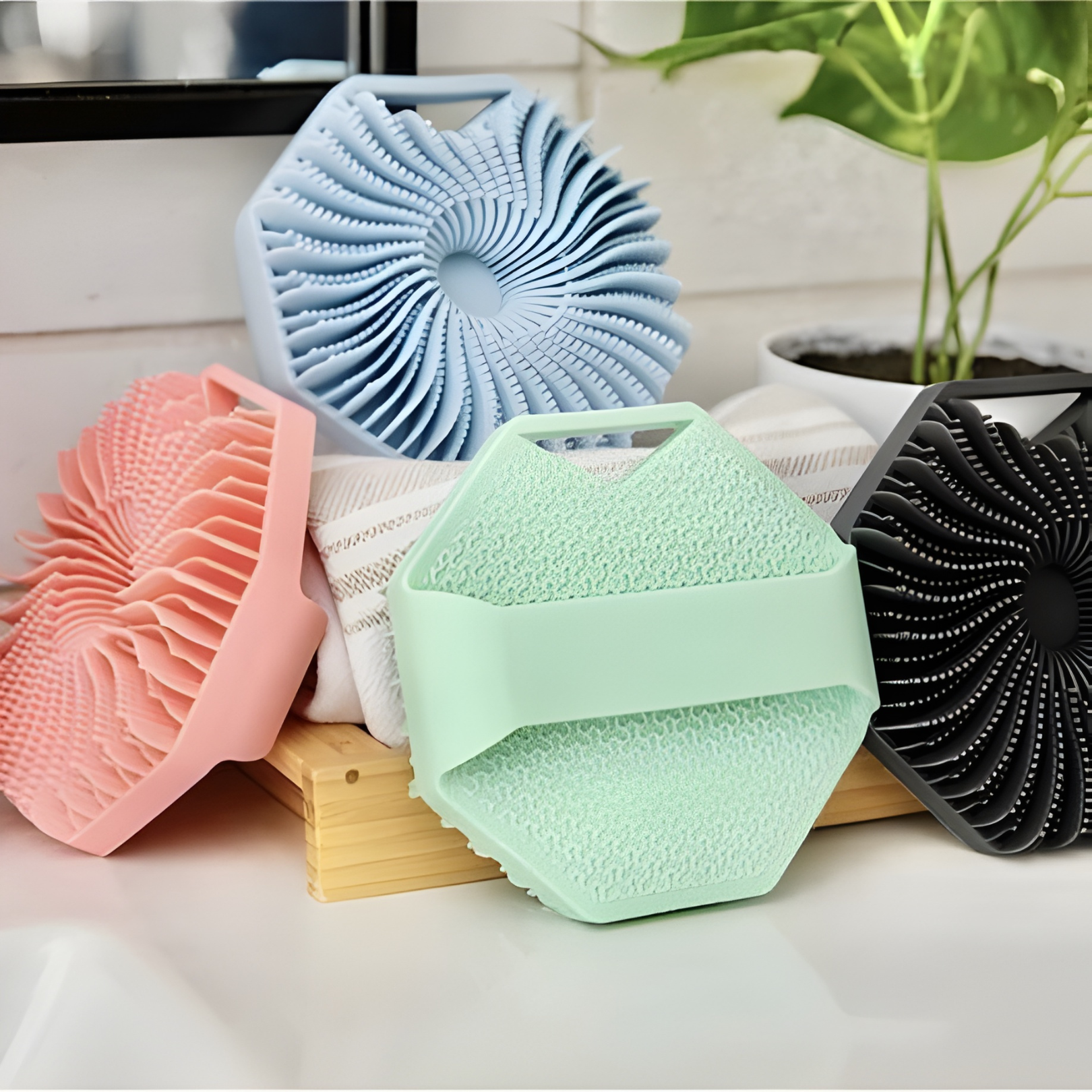 Premium Silicone Exfoliating Body Scrubber