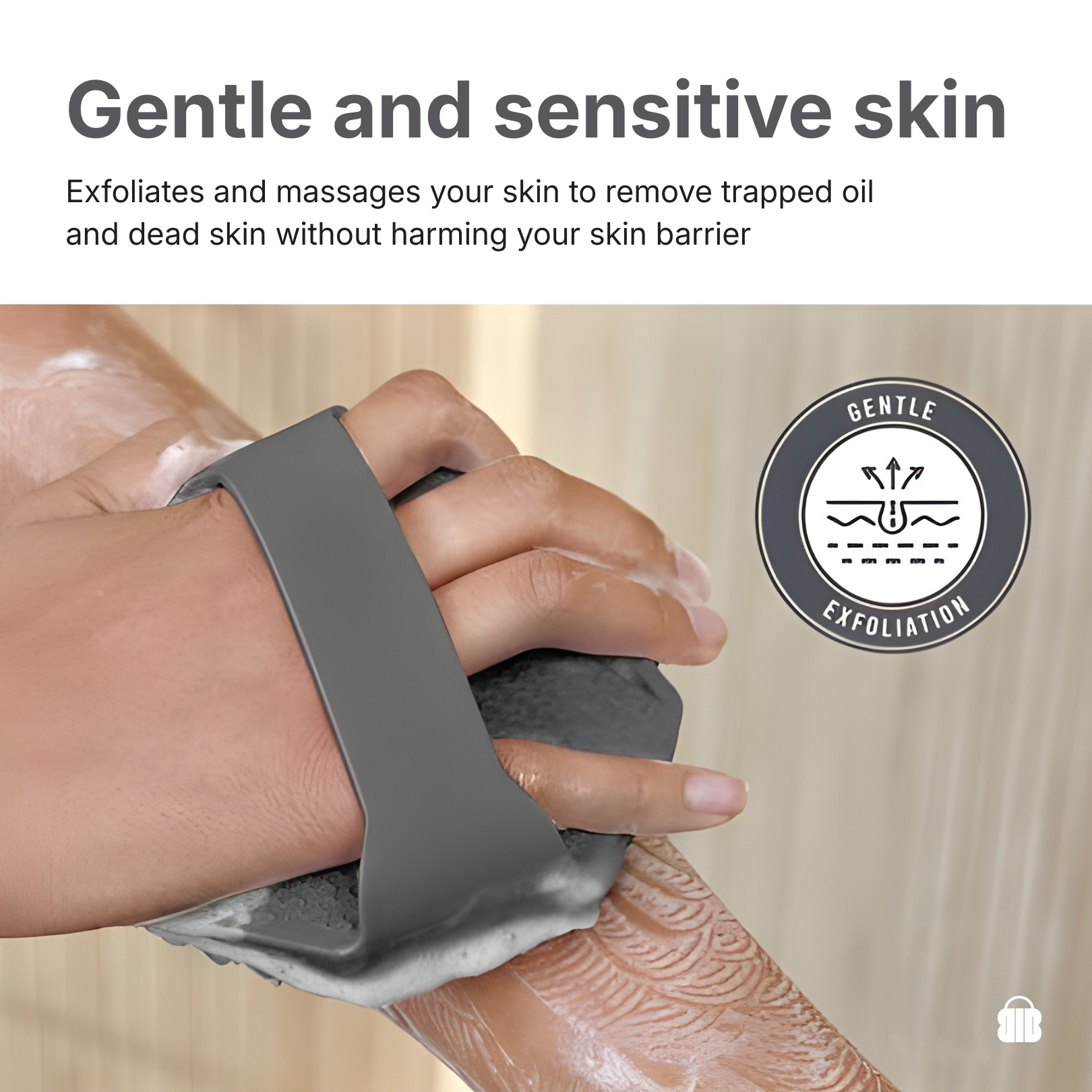 Premium Silicone Exfoliating Body Scrubber