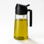 2-in-1 Oil Spray Bottle - Black